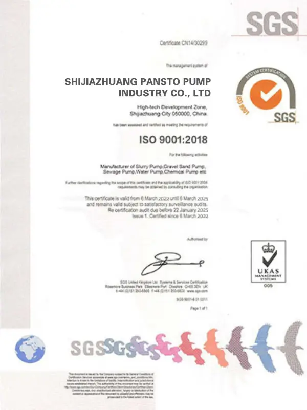 Certificate-SGS
