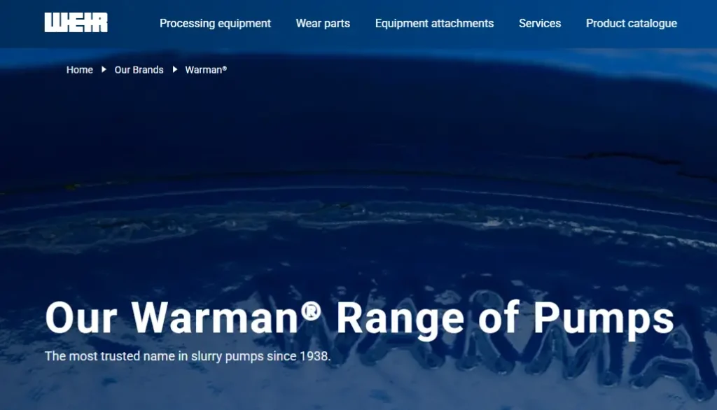 Top Slurry Pump Manufacturers-Warman